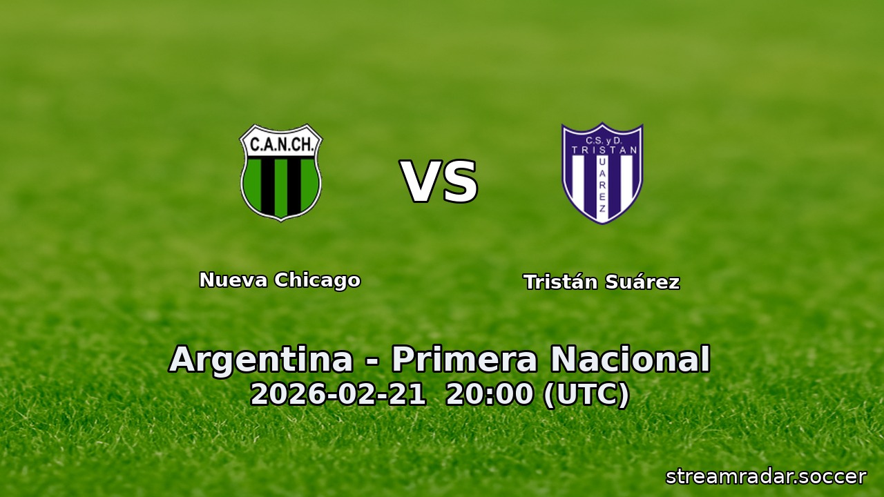 Nueva Chicago vs Tristán Suárez