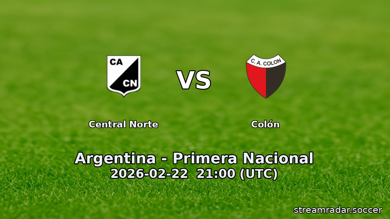 Central Norte vs Colón