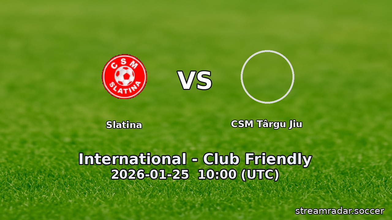 Slatina vs CSM Târgu Jiu