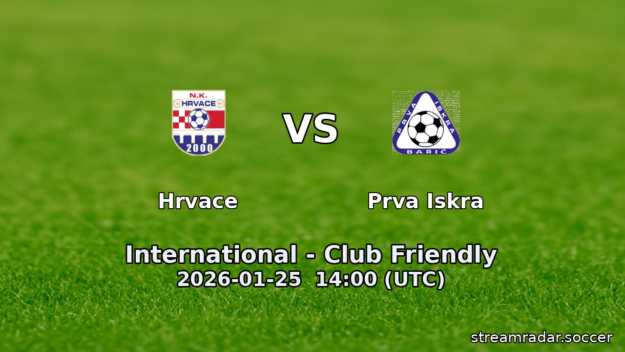 Hrvace vs Prva Iskra
