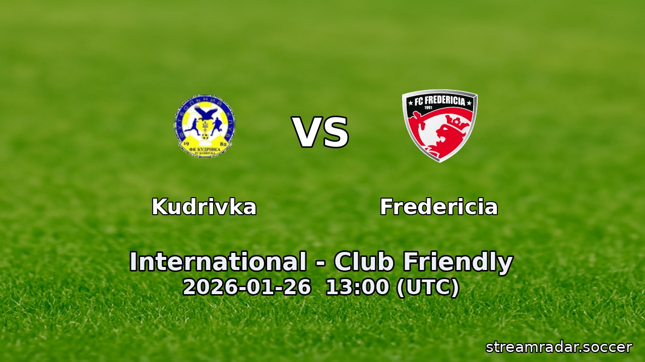 Kudrivka vs Fredericia