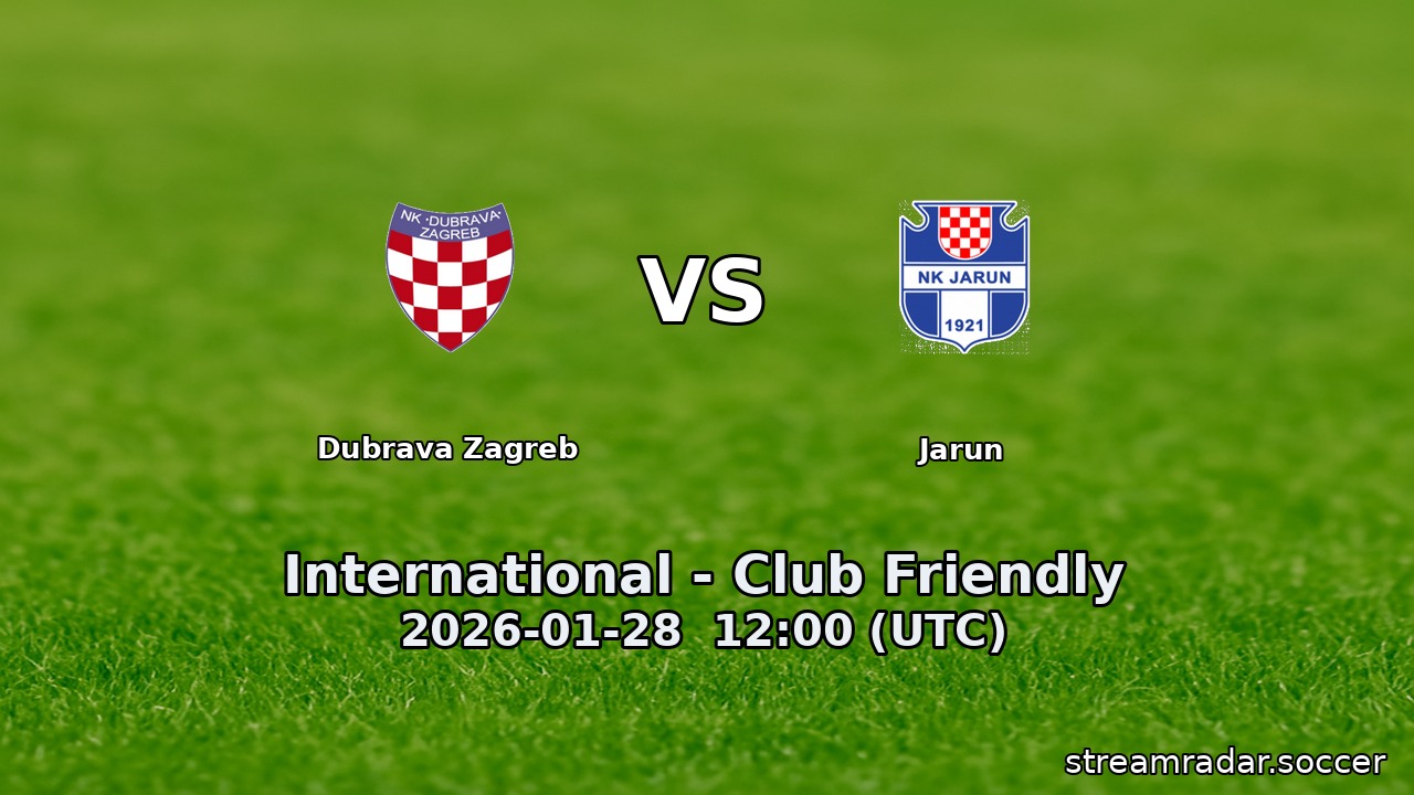 Dubrava Zagreb vs Jarun