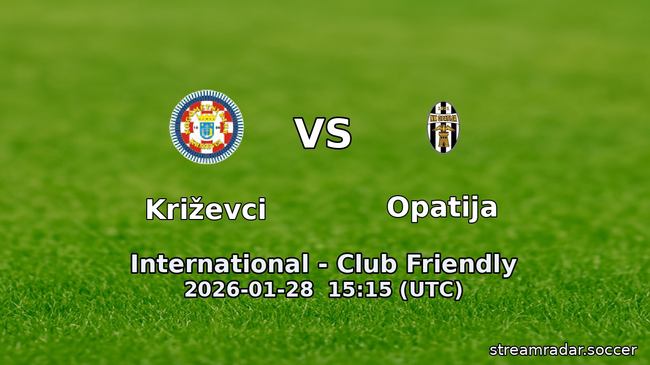 Križevci vs Opatija