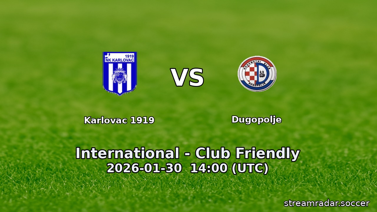 Karlovac 1919 vs Dugopolje
