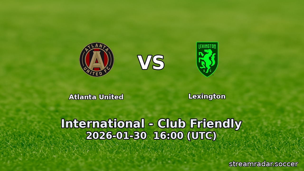 Atlanta United vs Lexington