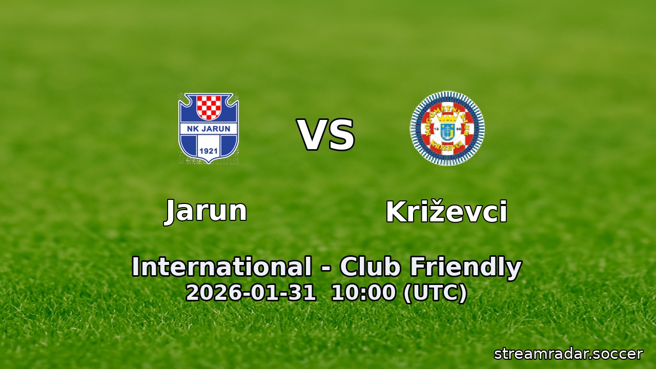 Jarun vs Križevci