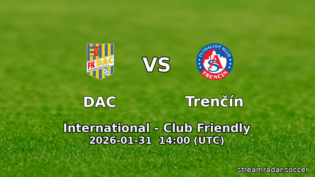DAC vs Trenčín