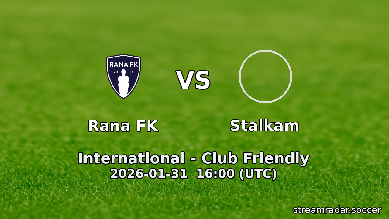 Rana FK vs Stalkam