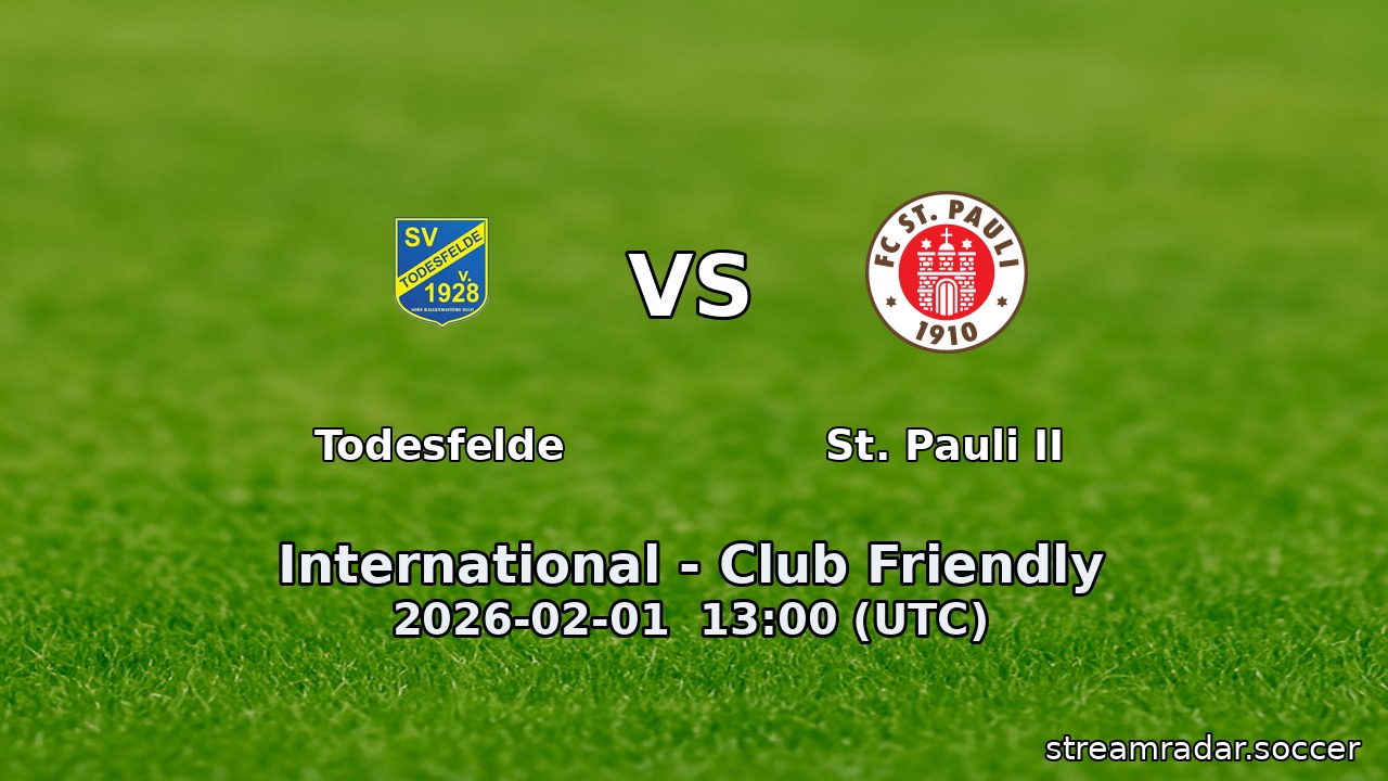 Todesfelde vs St. Pauli II