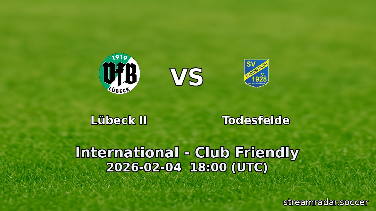 Lübeck II vs Todesfelde
