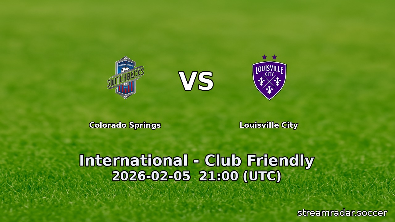 Colorado Springs vs Louisville City
