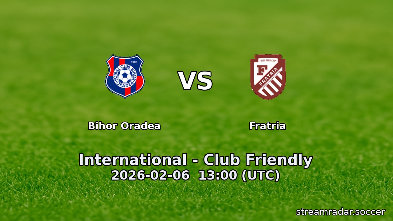 Bihor Oradea vs Fratria