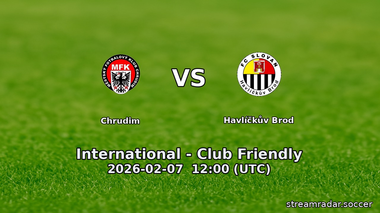 Chrudim vs Havlíčkův Brod