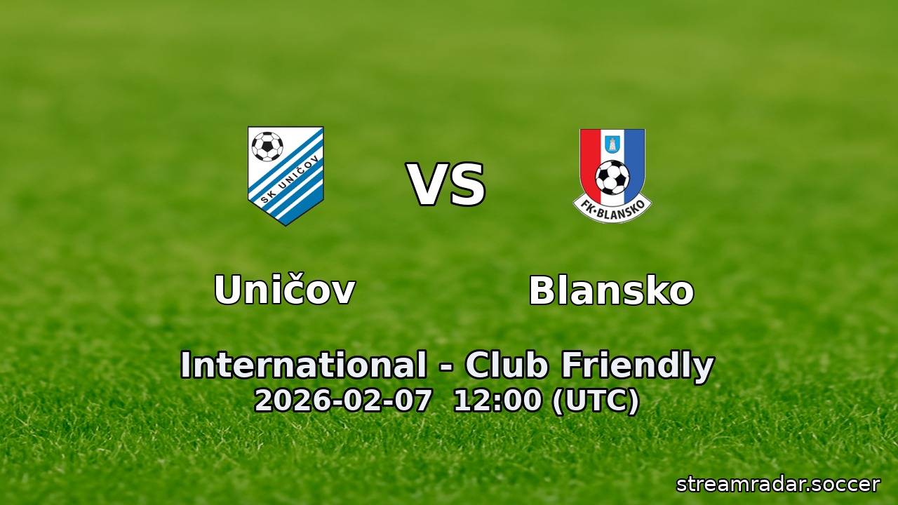 Blansko vs Uničov