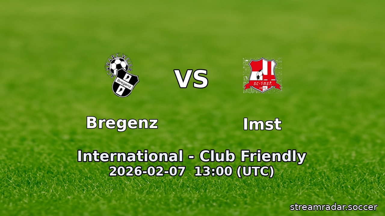 Bregenz vs Imst