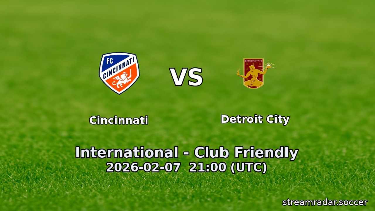 Cincinnati vs Detroit City