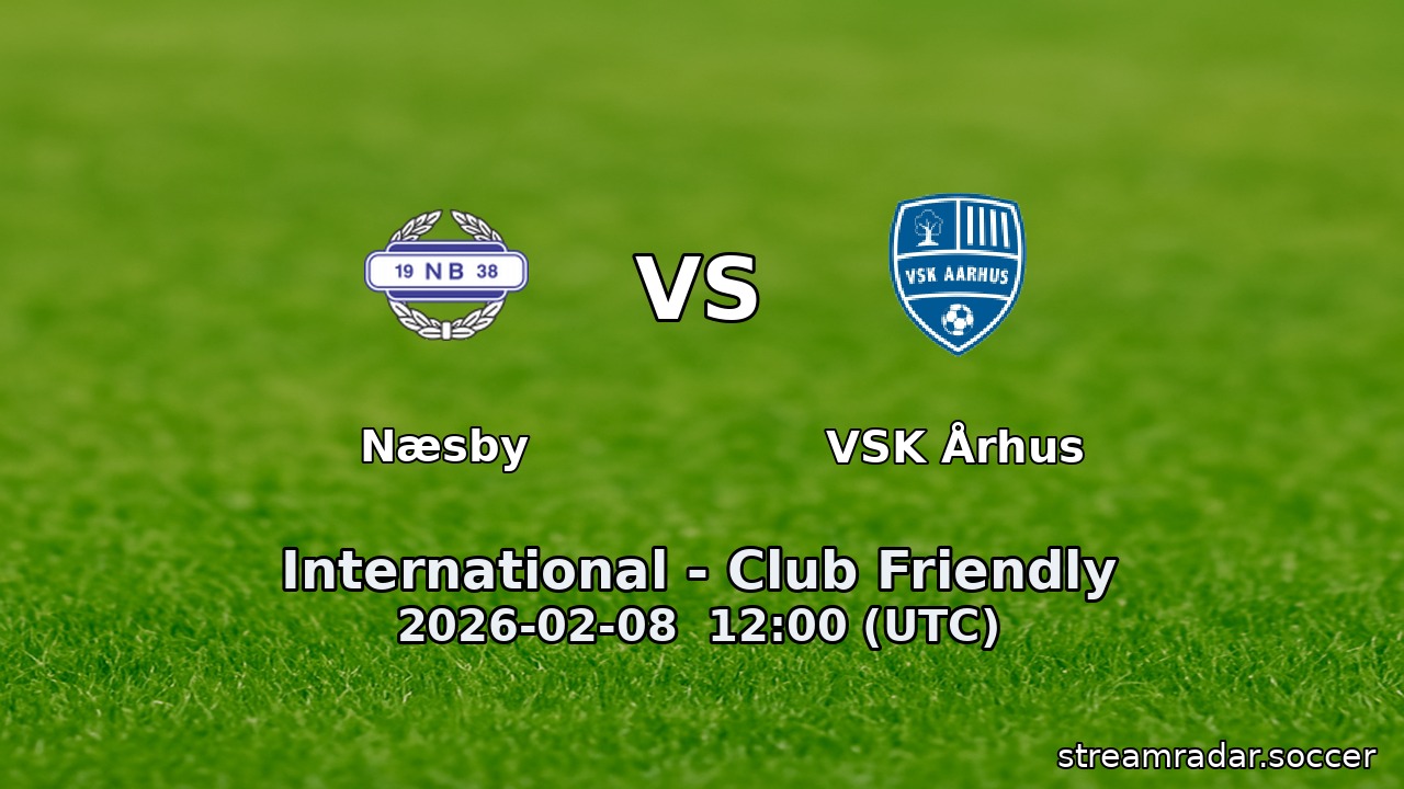 Næsby vs VSK Århus