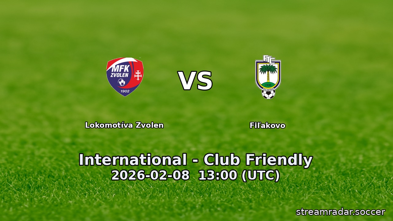 Lokomotíva Zvolen vs Fiľakovo