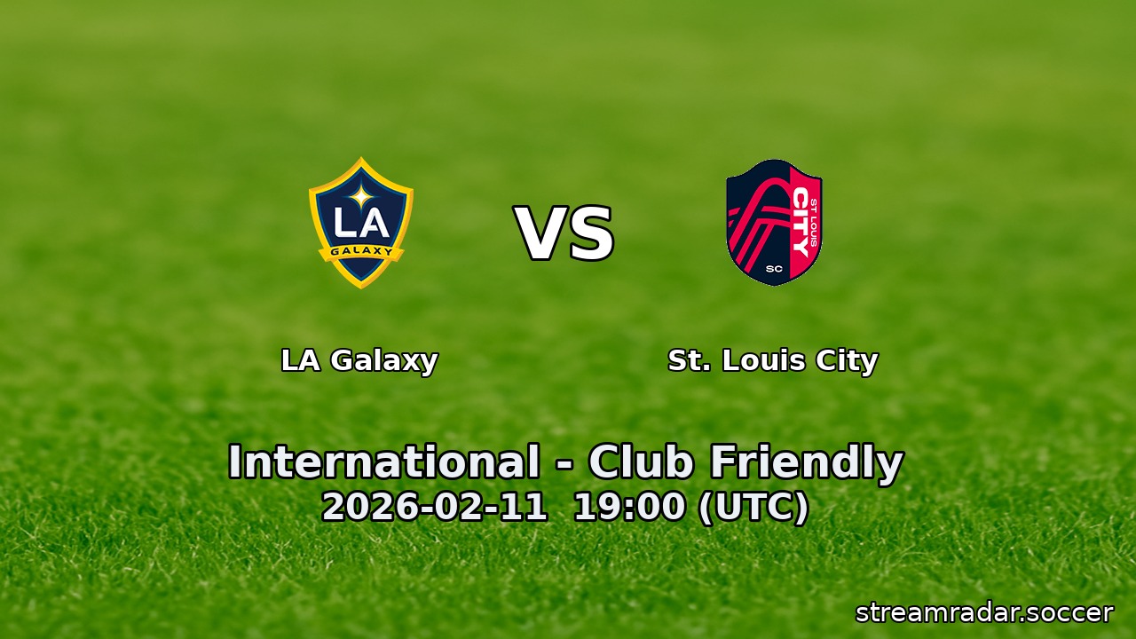 LA Galaxy vs St. Louis City