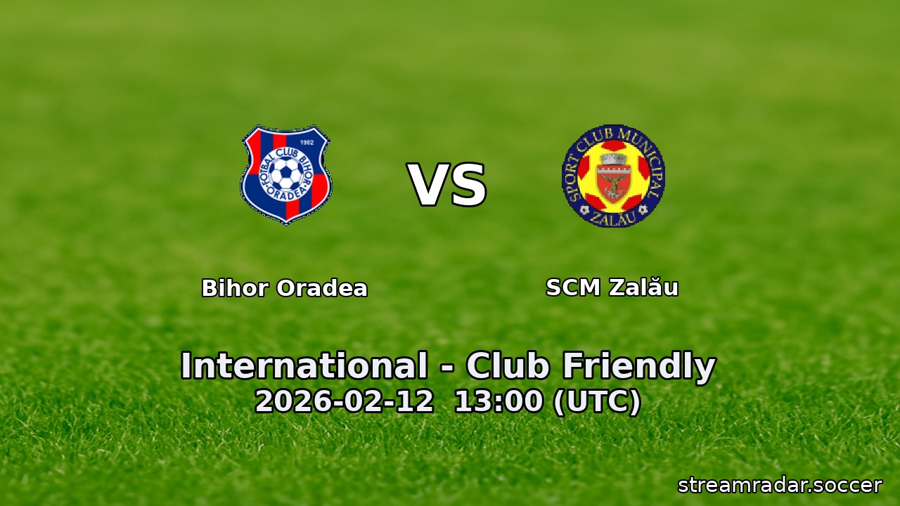 Bihor Oradea vs SCM Zalău