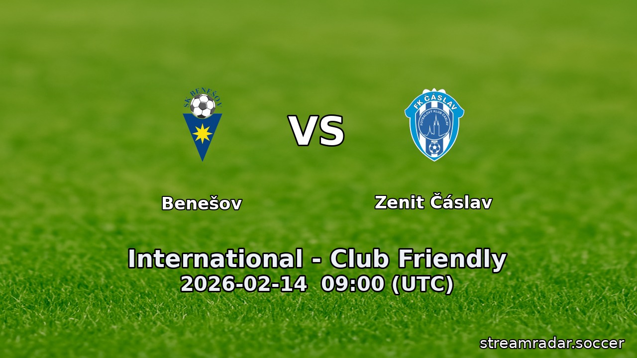 Benešov vs Zenit Čáslav