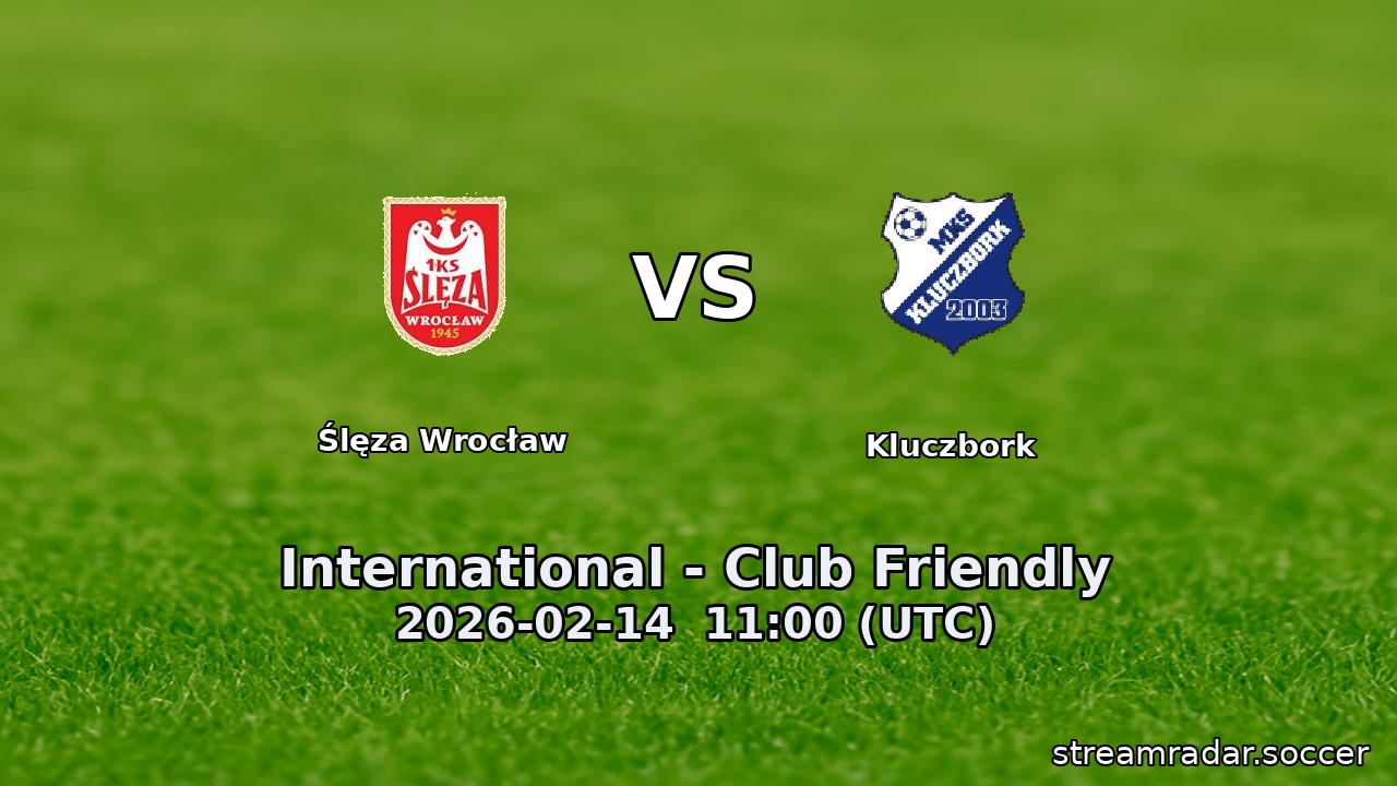 Ślęza Wrocław vs Kluczbork