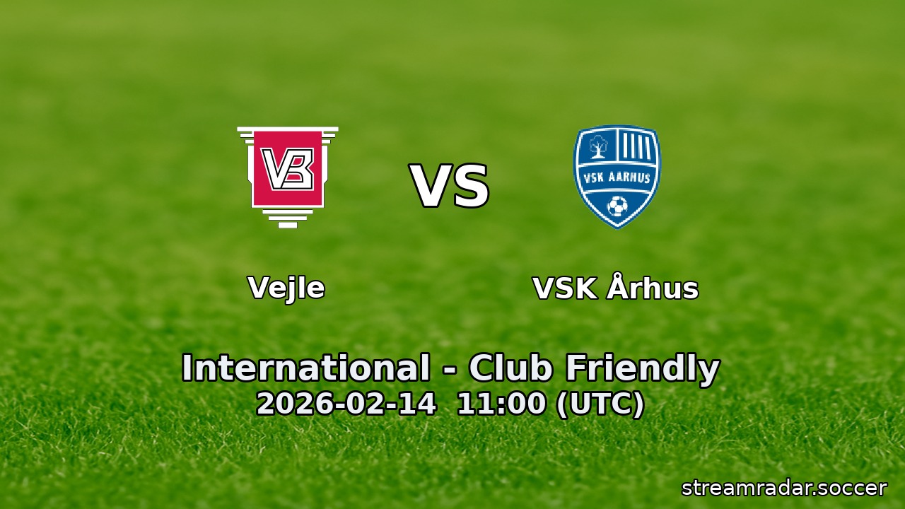 Vejle vs VSK Århus