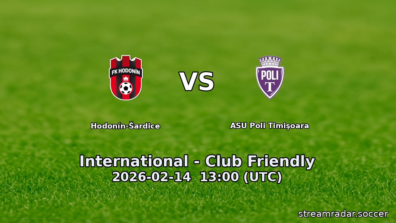 Hodonín-Šardice vs ASU Poli Timişoara