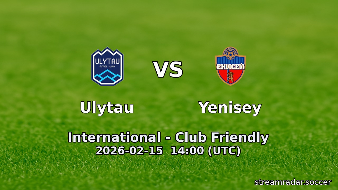 Ulytau vs Yenisey