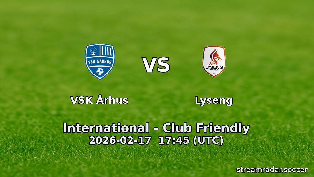 VSK Århus vs Lyseng
