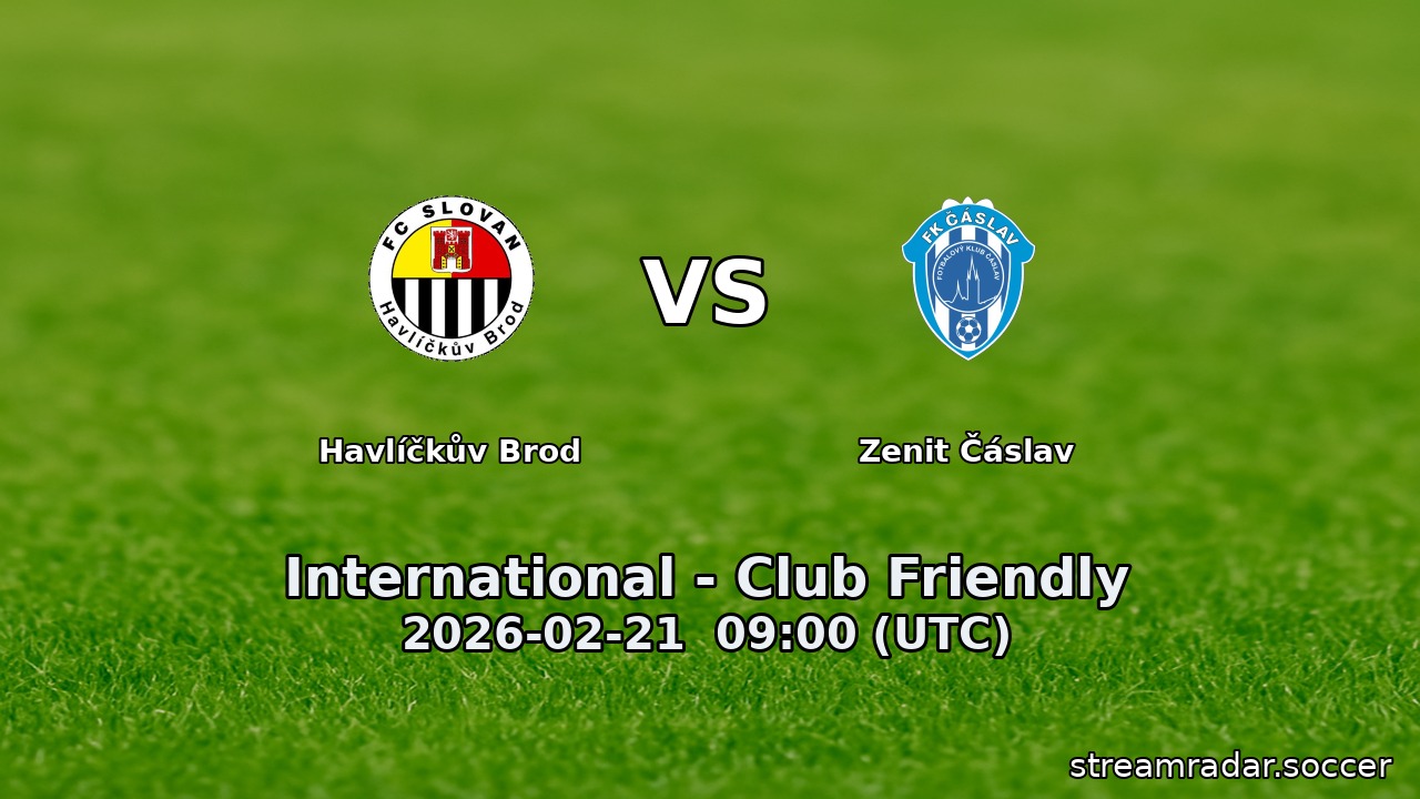 Havlíčkův Brod vs Zenit Čáslav