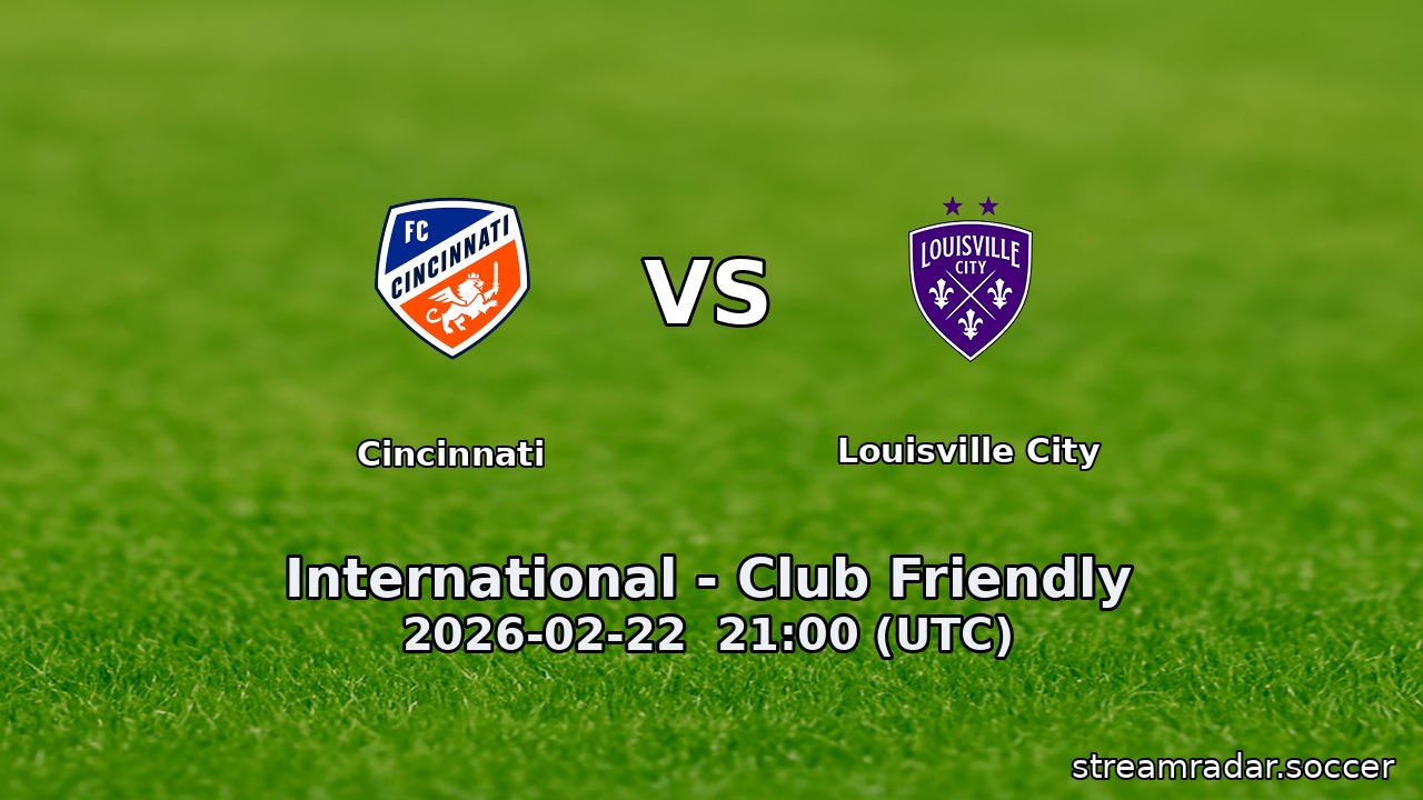 Cincinnati vs Louisville City