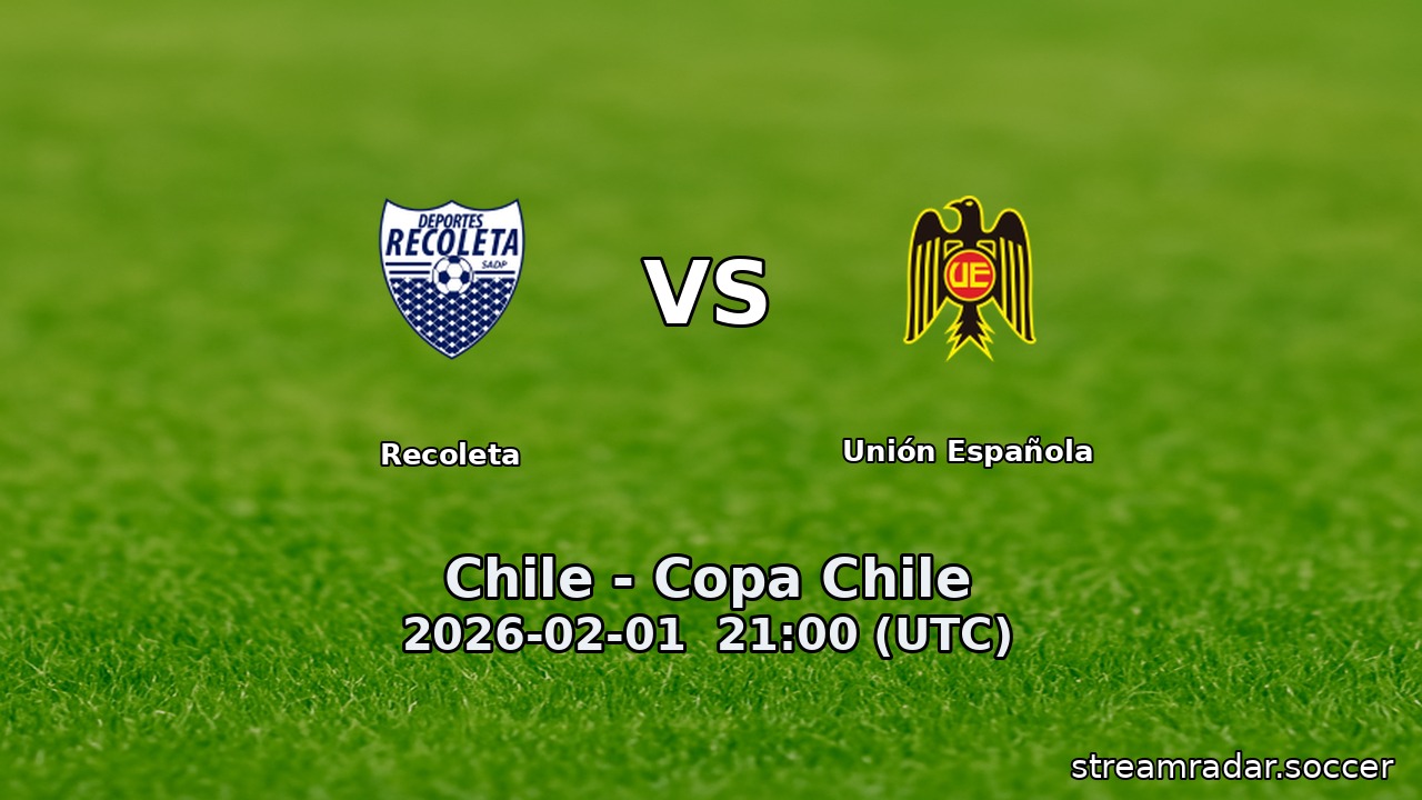 Recoleta vs Unión Española