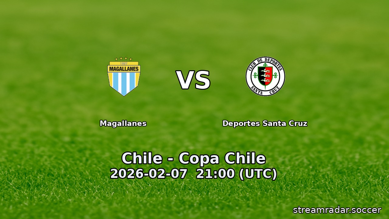 Magallanes vs Deportes Santa Cruz