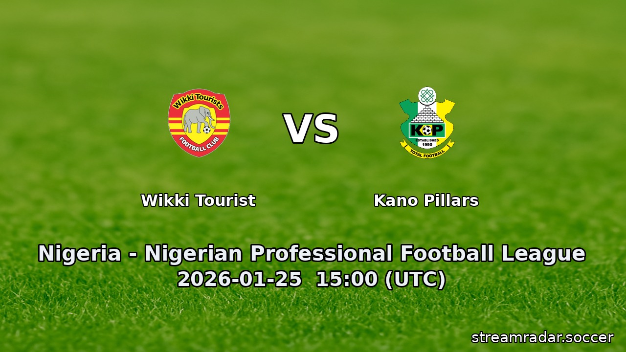Wikki Tourist vs Kano Pillars