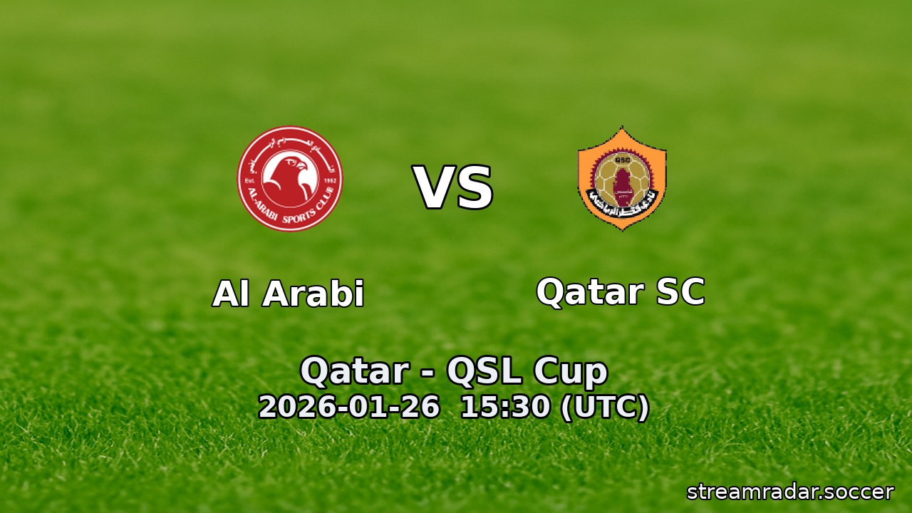 Al Arabi vs Qatar SC