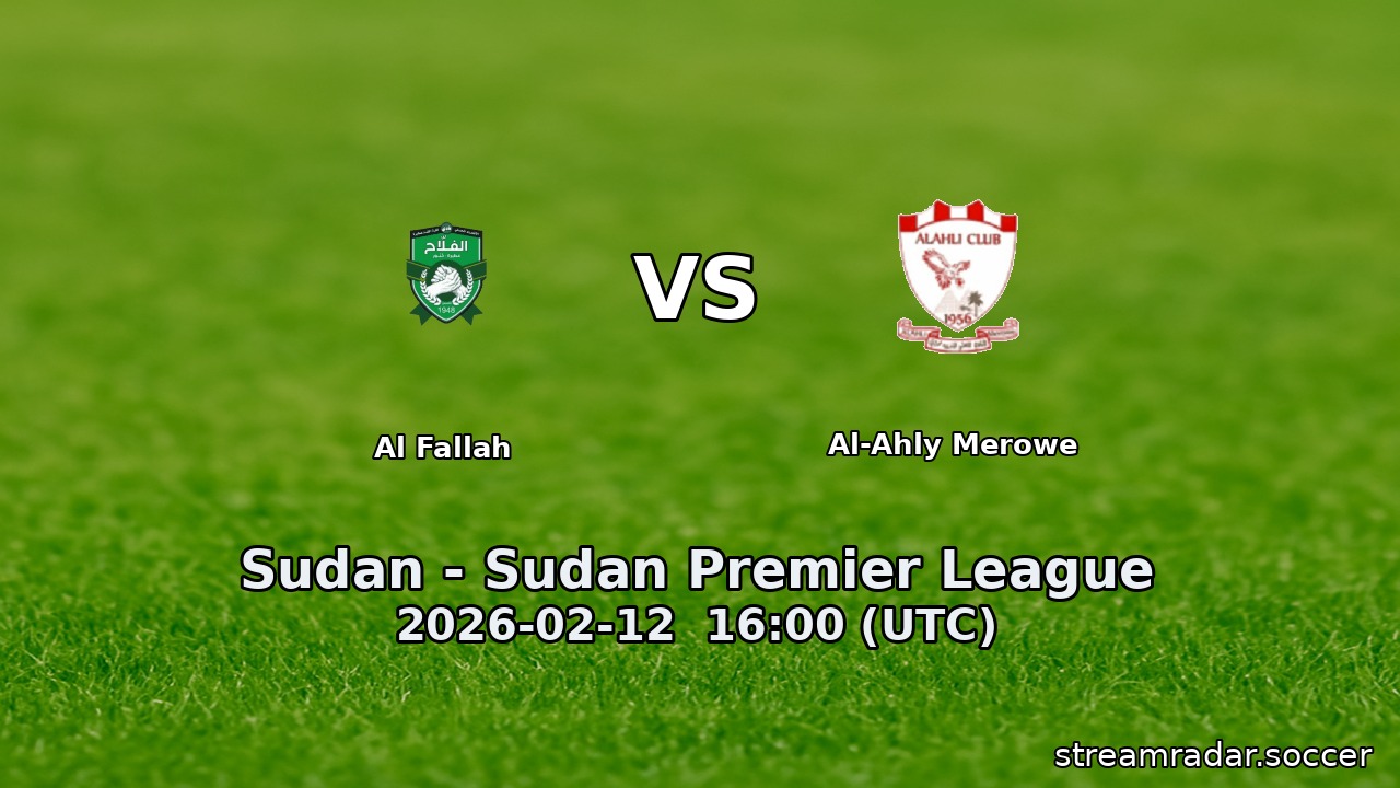 Al Fallah vs Al-Ahly Merowe