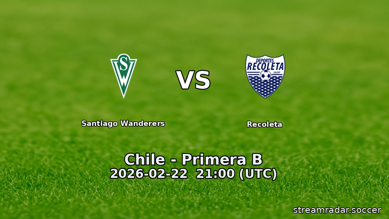 Santiago Wanderers vs Recoleta