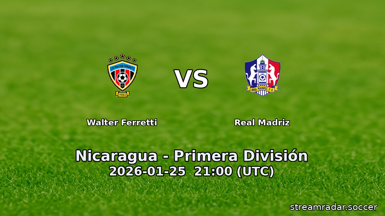 Walter Ferretti vs Real Madriz