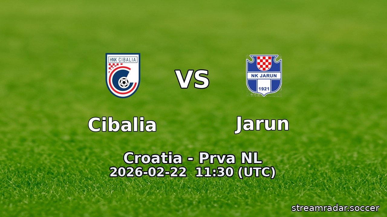 Cibalia vs Jarun