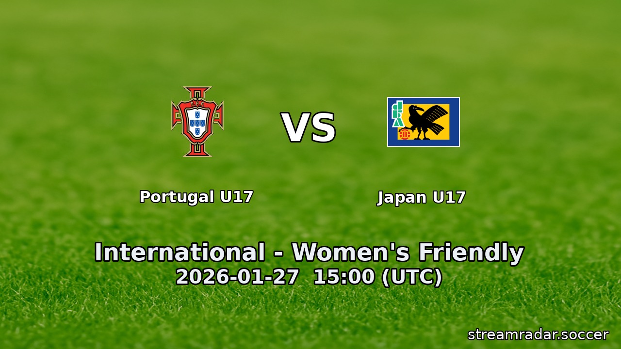 Portugal U17 vs Japan U17