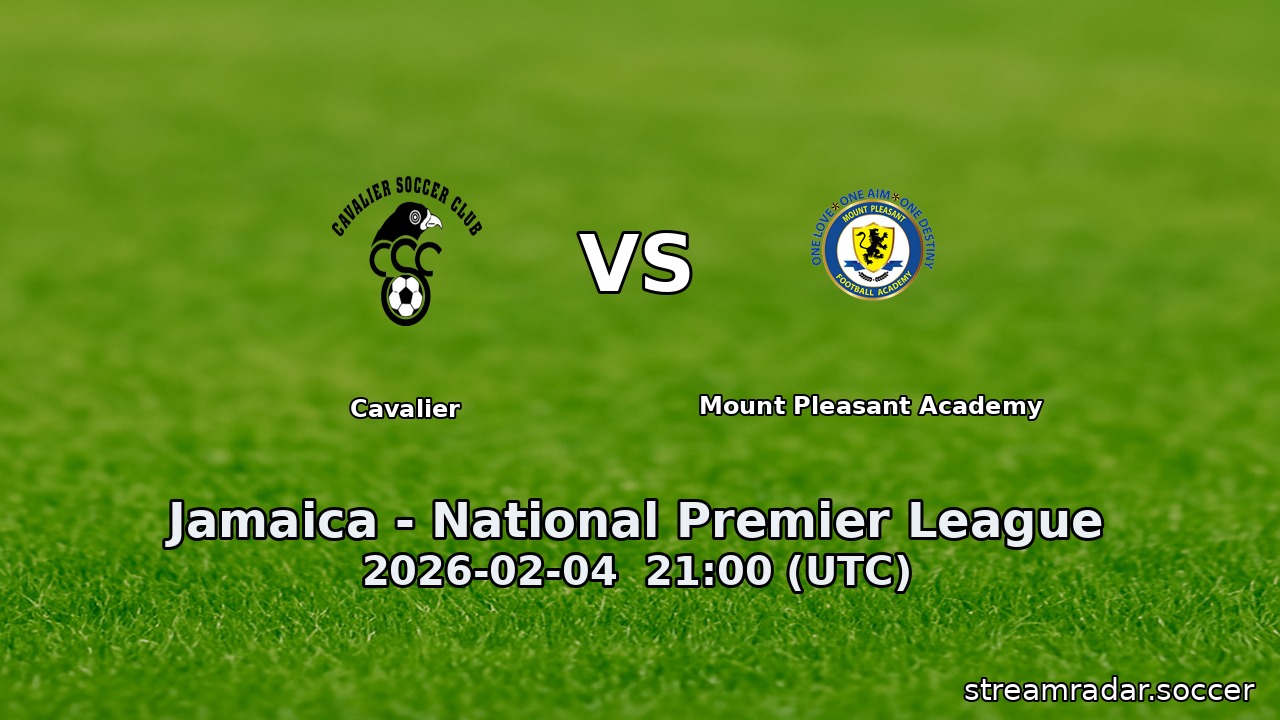 Cavalier vs Mount Pleasant Academy