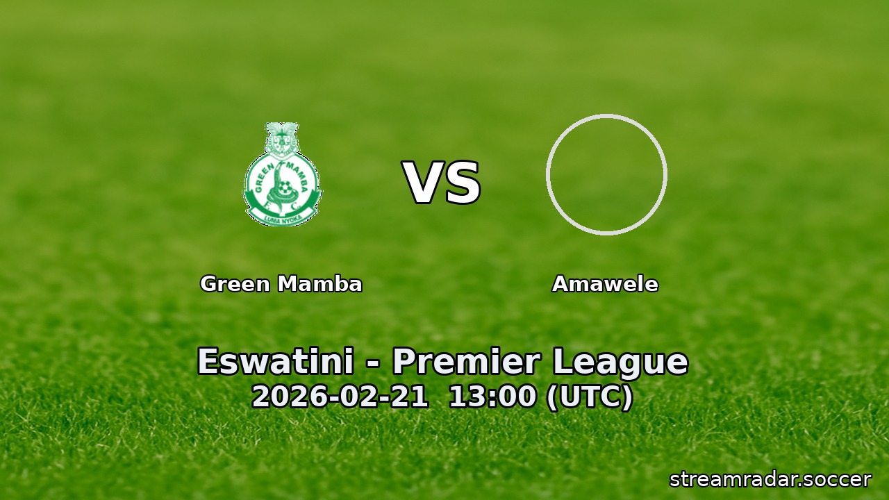 Green Mamba vs Amawele