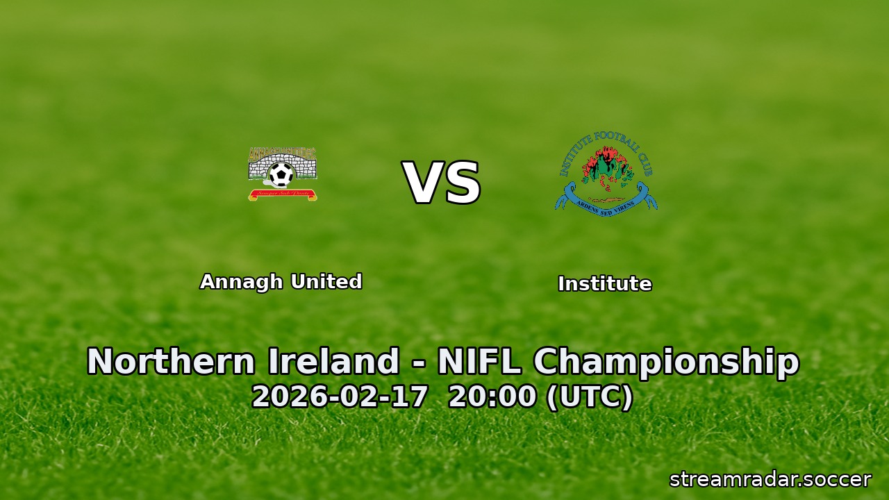 Annagh United vs Institute