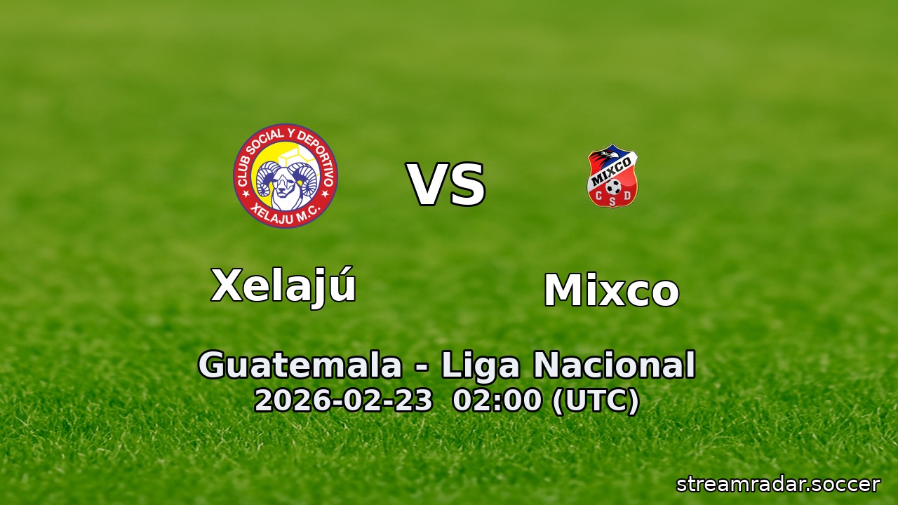 Xelajú vs Mixco