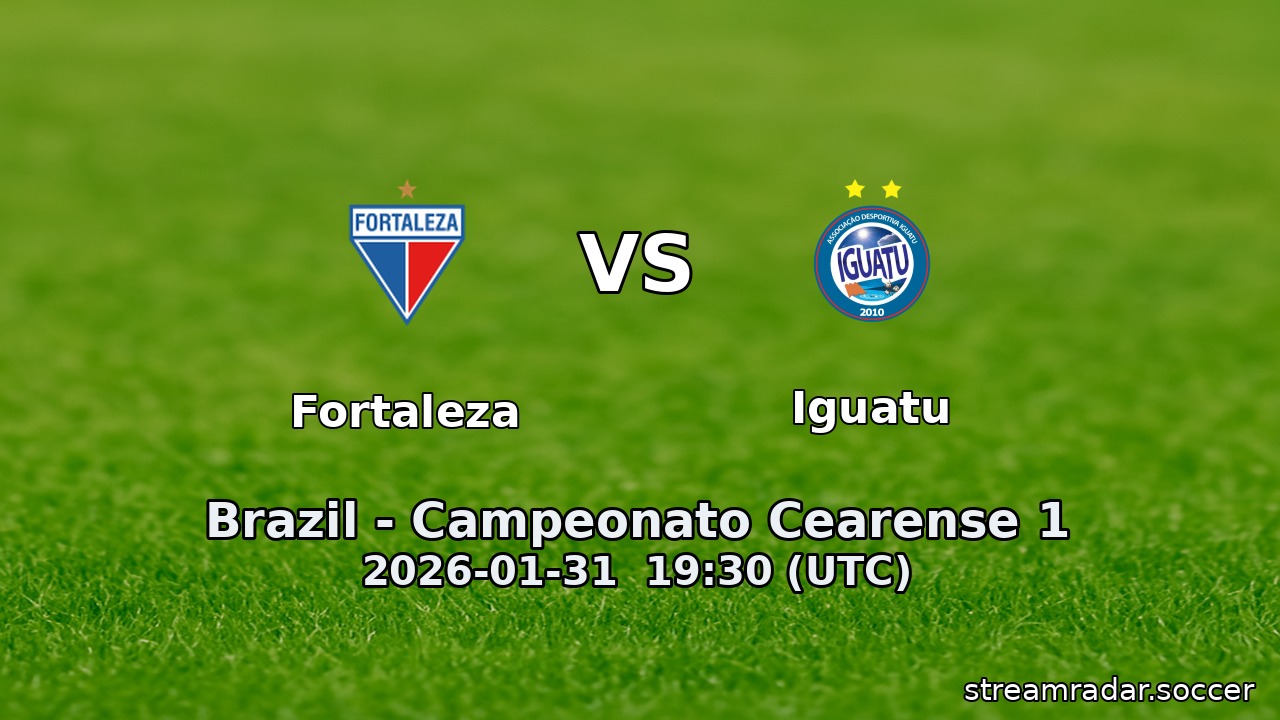 Fortaleza vs Iguatu