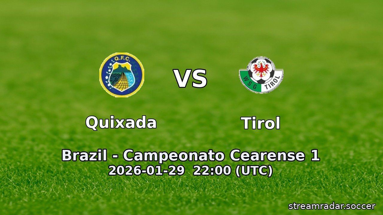 Quixada vs Tirol