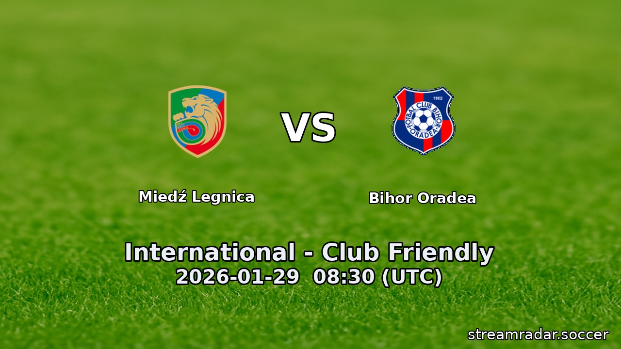 Miedź Legnica vs Bihor Oradea