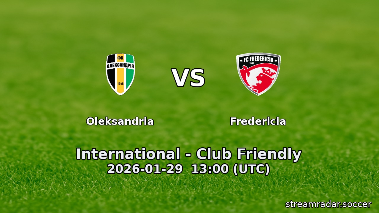 Oleksandria vs Fredericia