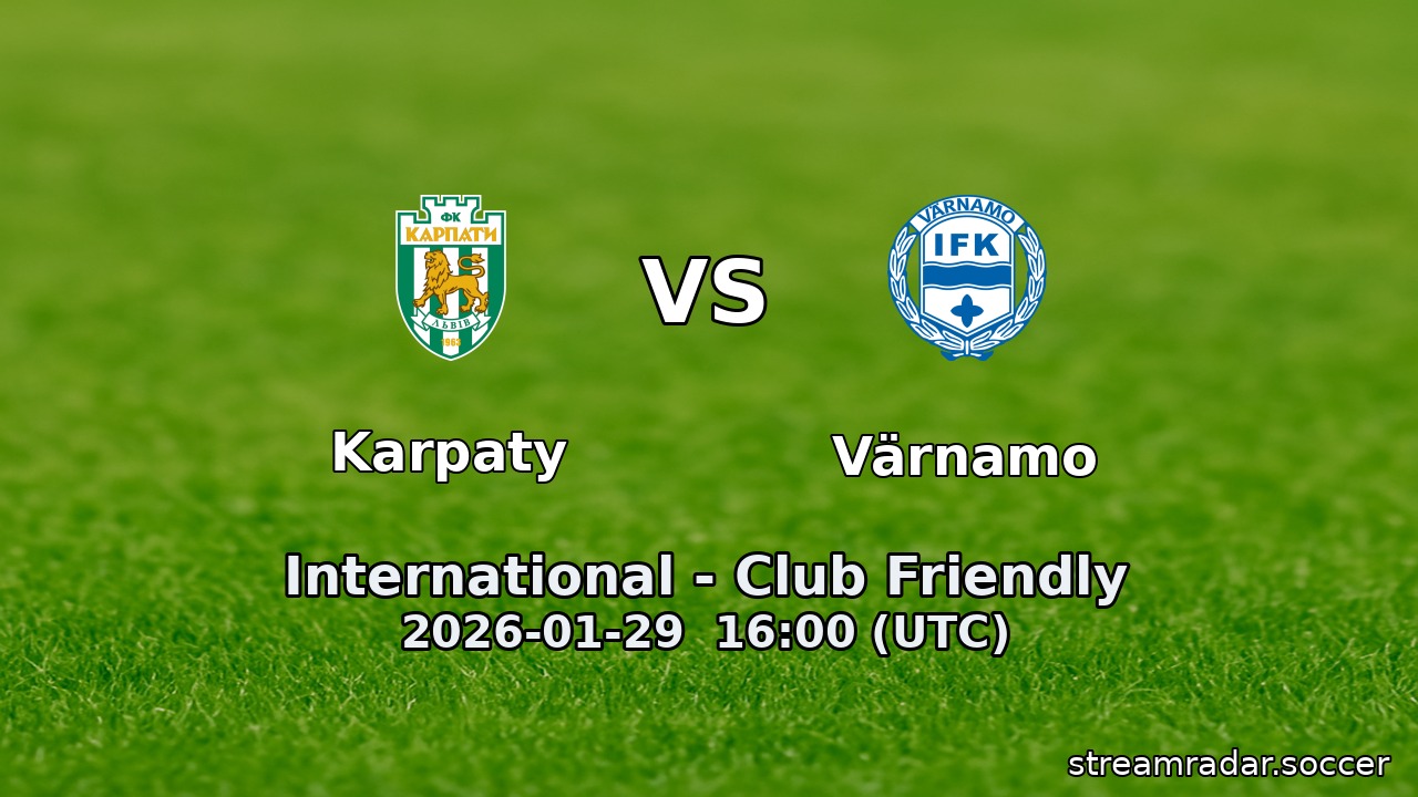Karpaty vs Värnamo